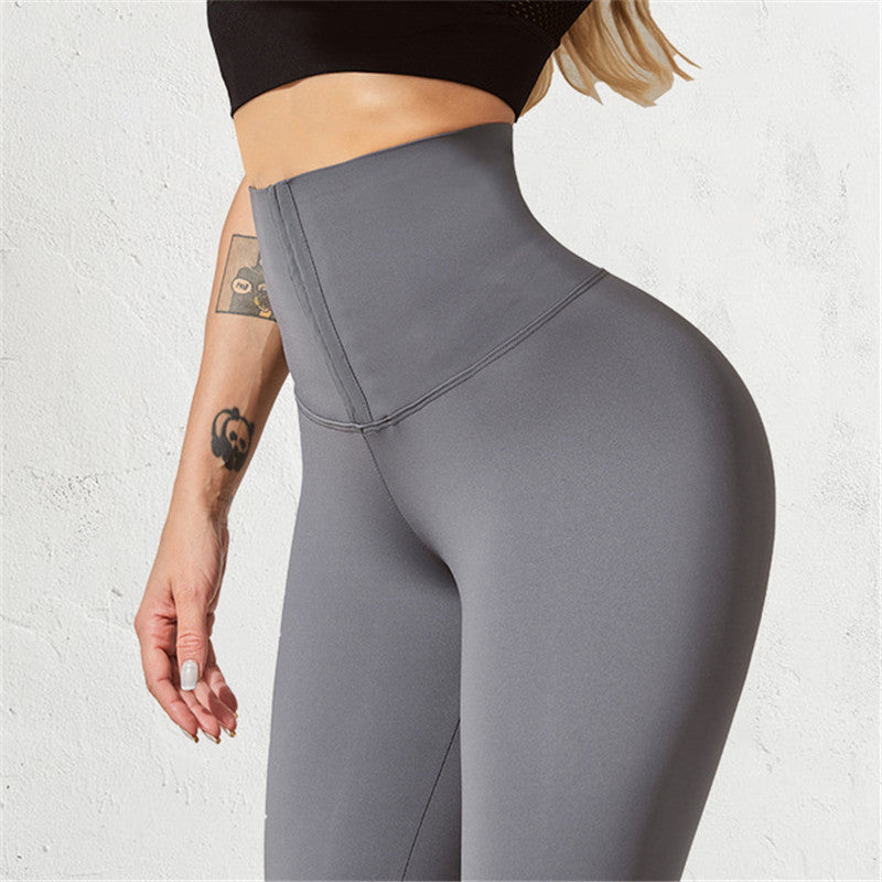 High Waist Pants Leggings For Fitness Stretchy